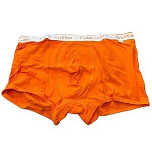 Calvin Klein Underwear Vintage Orange Cotton Trunk